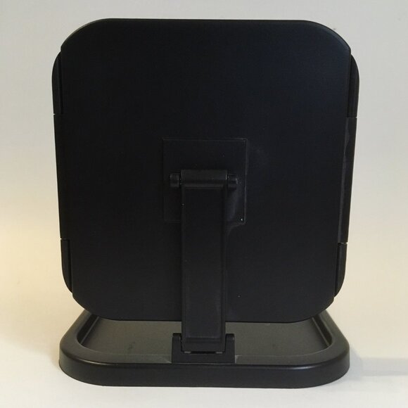 Travel Cosmetic Purse Portable 3 Way Vanity Mirror Fabric Floral Makeup Bag Set - Picture 12 of 15